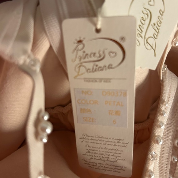 Anthropologie Flower Girl Dress sweetheart Princess daliana - Picture 3 of 5